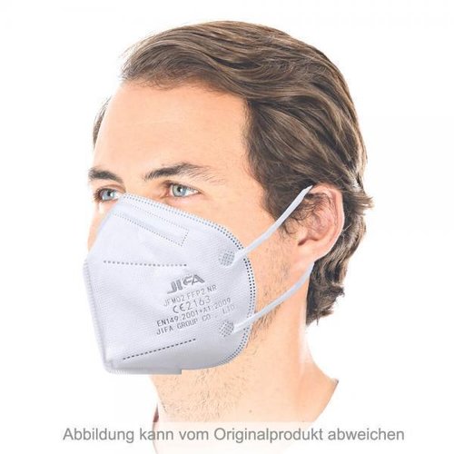 Atemschutzmaske FFP2 NR, ohne Ventil, Ohrschlaufen 10er Pack